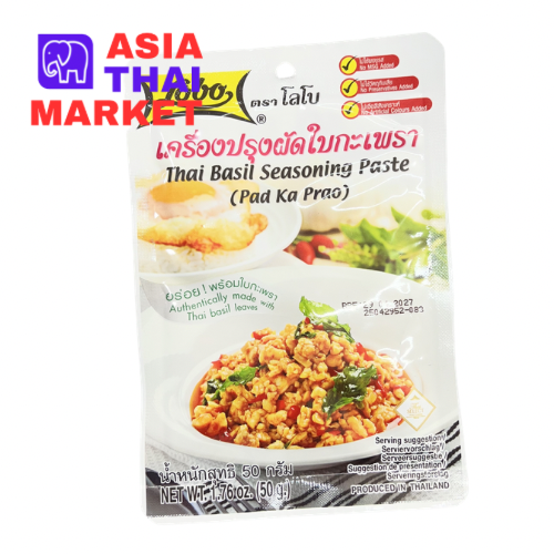 LOBO Thai Seasoning Paste (Pad Ka Prao) 50g