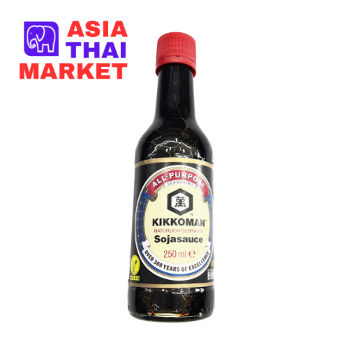 Kikkoman Soy Sauce Vegan 250ml (Red)