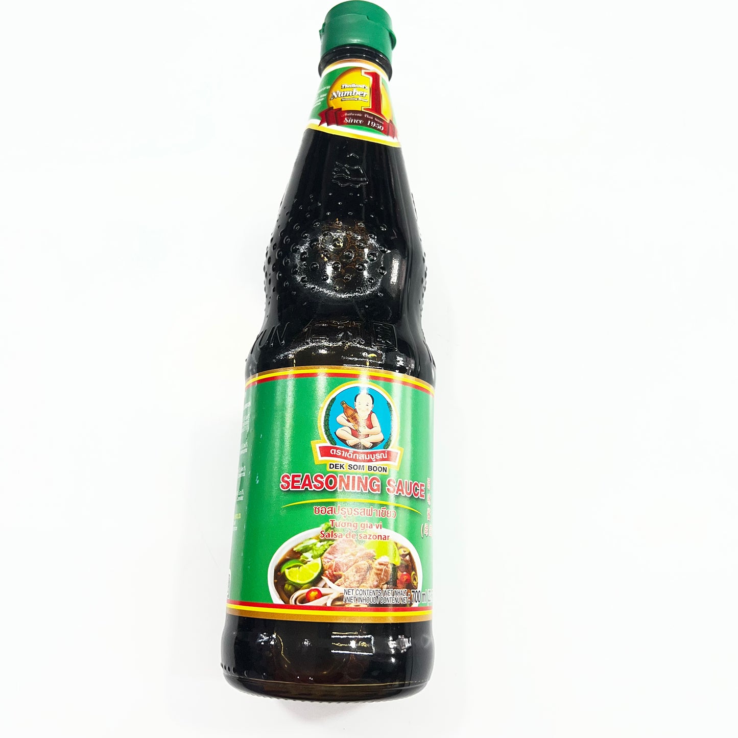 Dek Som Boon Seasoning Sauce (ฝาเขียว) 700ml