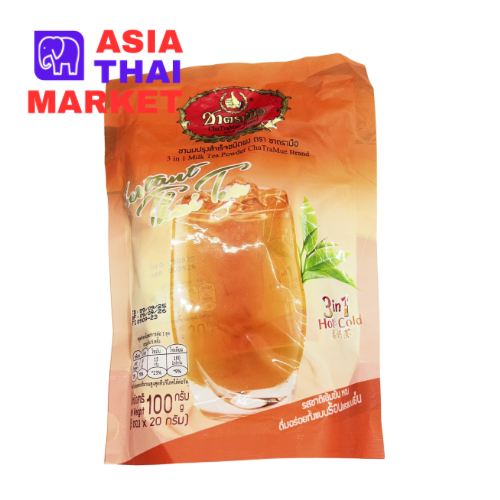 Instant Thai Tea Powder ChaTraMue Brand 100g