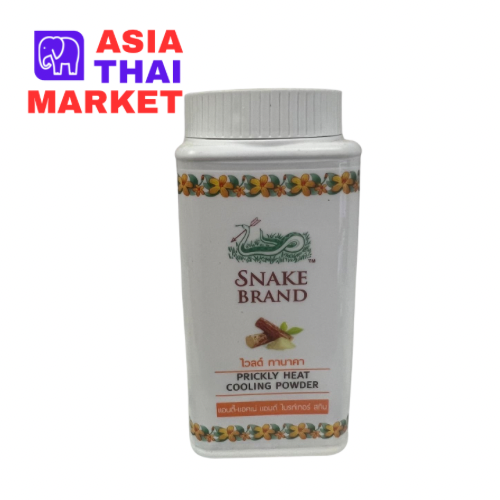 SNAKE BRAND - Wild Tanaka Prickly Heat Cooling Powder 50g