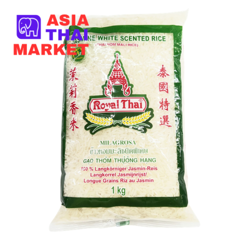 Royal Thai Jasmine White Scented Rice 1kg