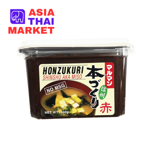 Honzukuri Shinshu Aka Miso (No MSG) 500g