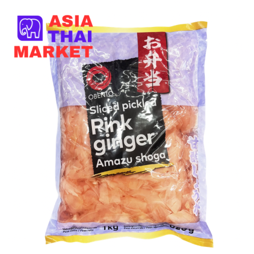 Obento Sliced picked Pink Ginger 1kg