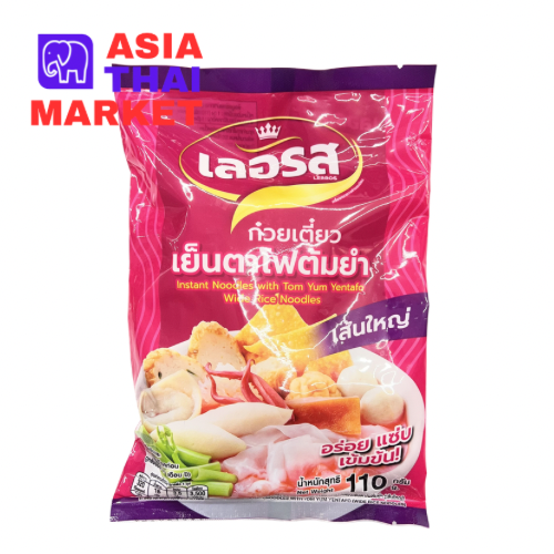 Instant Noodles with TomYum Yentafo Wide Rice Noodles 110g