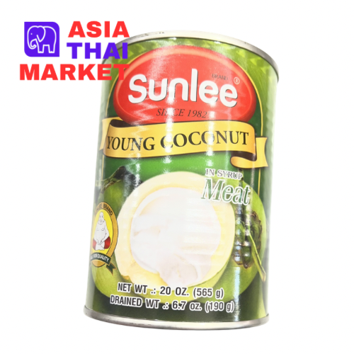Sunlee Young Coconut in Syrup 565g