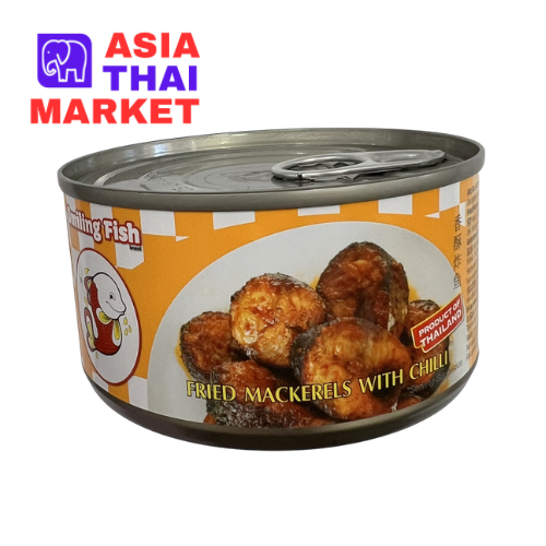 Smiling Fish Fried Mackerels with Chilli 92g
