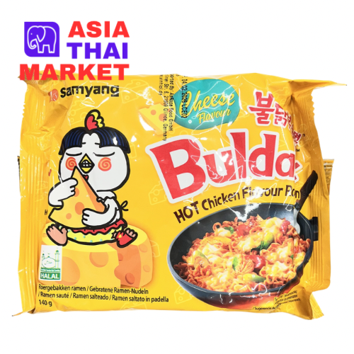 SAMYANG Tallarines Sabor Queso Picante 130g (Cheese Flavour)