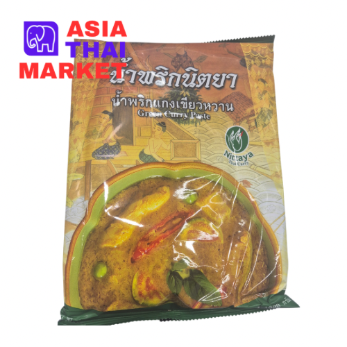Green curry paste 1kg พริกแกงเขียวหวาน