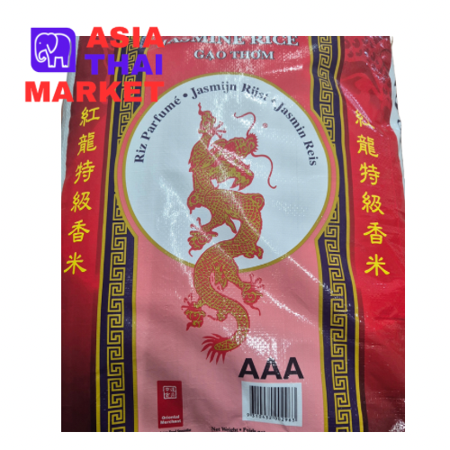 Arroz jazmín Dragon rojo 20kg ข้าวหอมมะลิ
