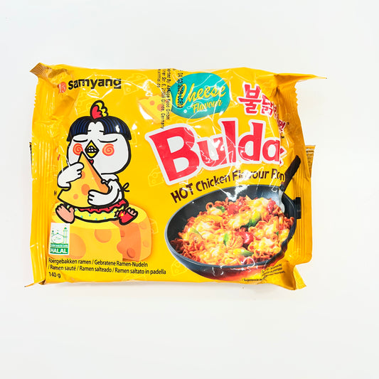 SAMYANG Tallarines Sabor Queso Picante 130g (Cheese Flavour)