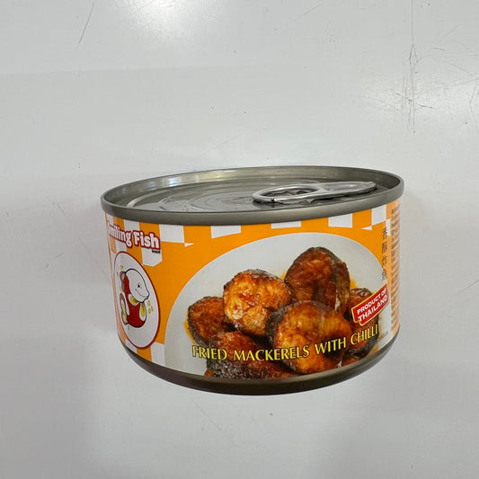 Smiling Fish Fried Mackerels with Chilli 92g