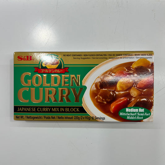 Golden Curry Japanese Curry Mix in Block for 12 Servings