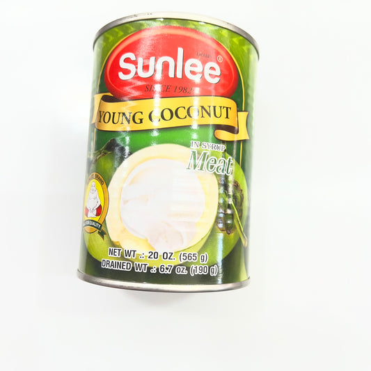 Sunlee Young Coconut in Syrup 565g