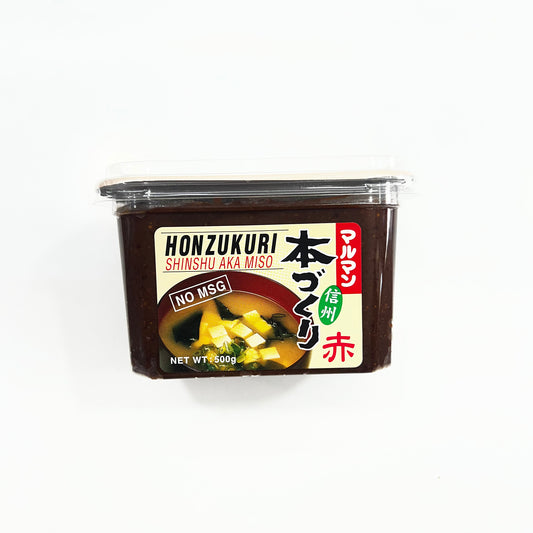 Honzukuri Shinshu Aka Miso (No MSG) 500g