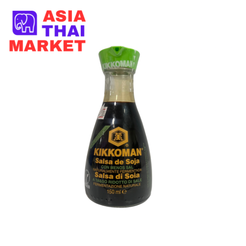 KIKKOMAN Salsa de soja menos de sal 150ml