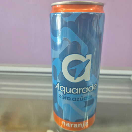 Aquarius zero azúcar naranja330ml.